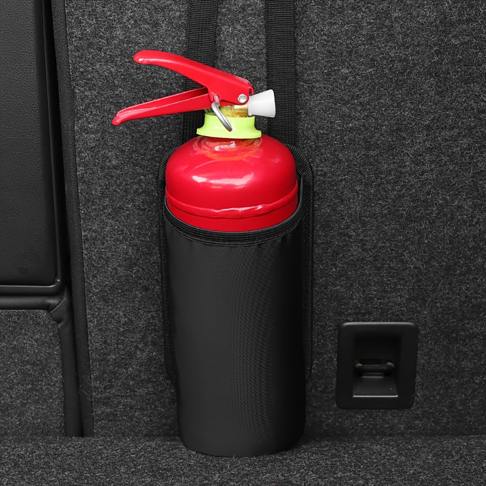 Car Fire Extinguisher Hanging Bag Storage Organizer