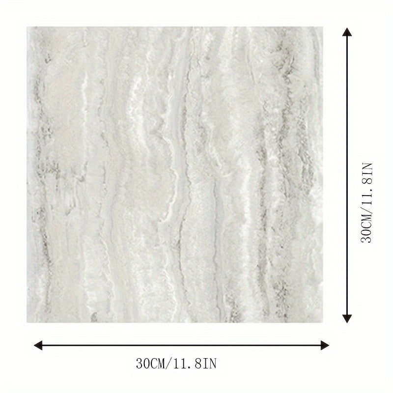 10pcs Marble Self adhesive PVC Floor for Living Room