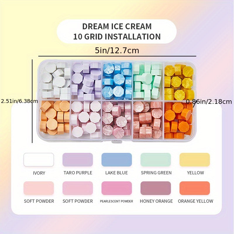 Colored Wax Pellets Sealing Beads Craft Wedding