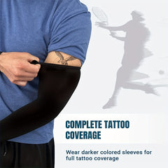 Peabownn Cooling Arm Sleeves UV Protection Compression Moisture Wicking