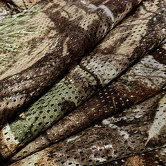 Camouflage Burlap Cradle Mesh Fabric for Field Blinds Camping