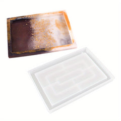 Silicone Resin Tray Mold for Unique Home Decor and Organization