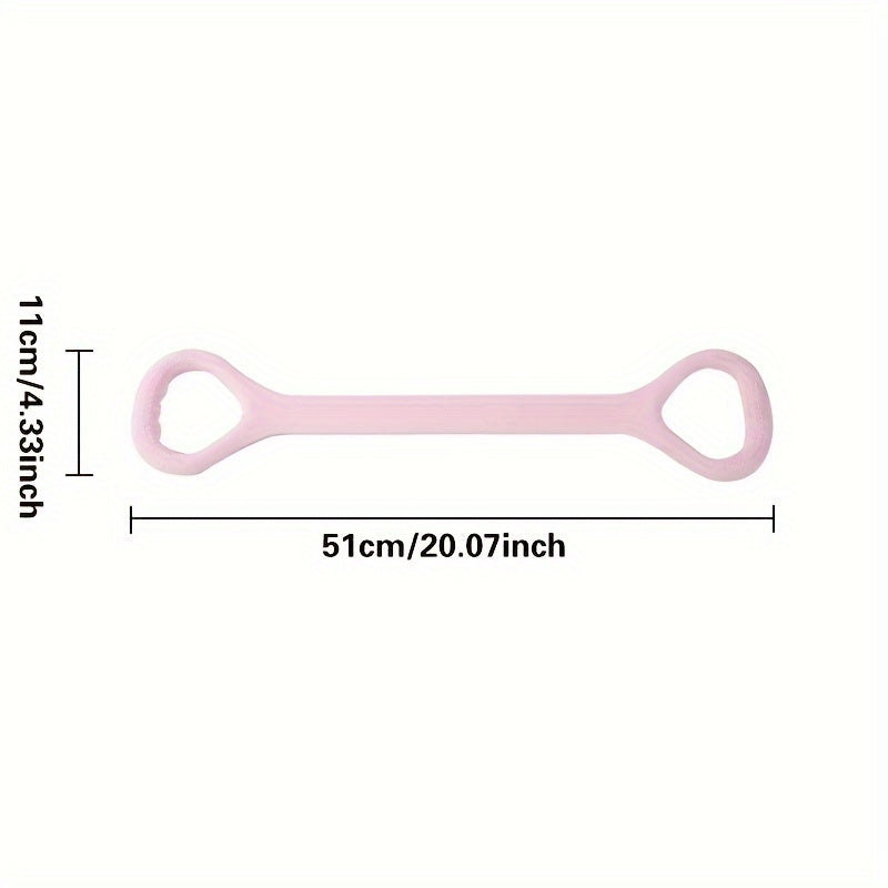 Yoga 8 Shape Tension Rope Open Back Thin Shoulder Elastic Resistance Rope