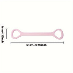 Yoga 8 Shape Tension Rope Open Back Thin Shoulder Elastic Resistance Rope