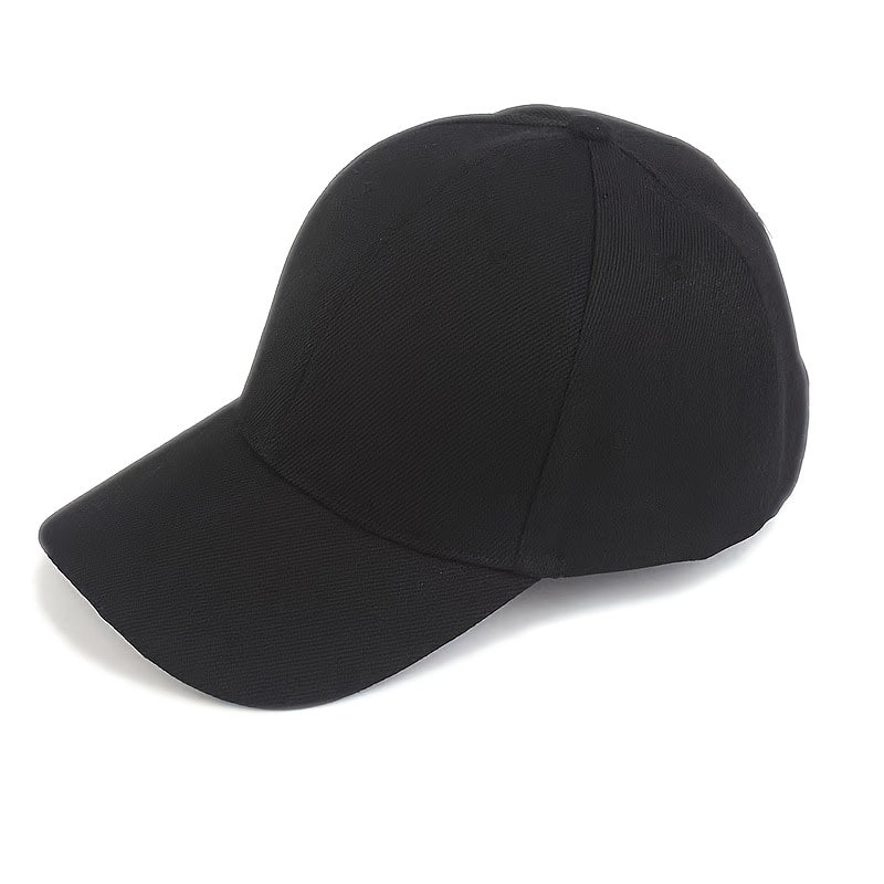 Blank Baseball Cap Solid Sports Cap Dolman Hat