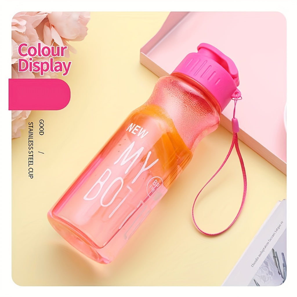 600ml Sports Drinking Water Bottle for Outdoor Fitness Travel