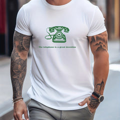 Men's Printed Leisure Sports T shirt for Summer