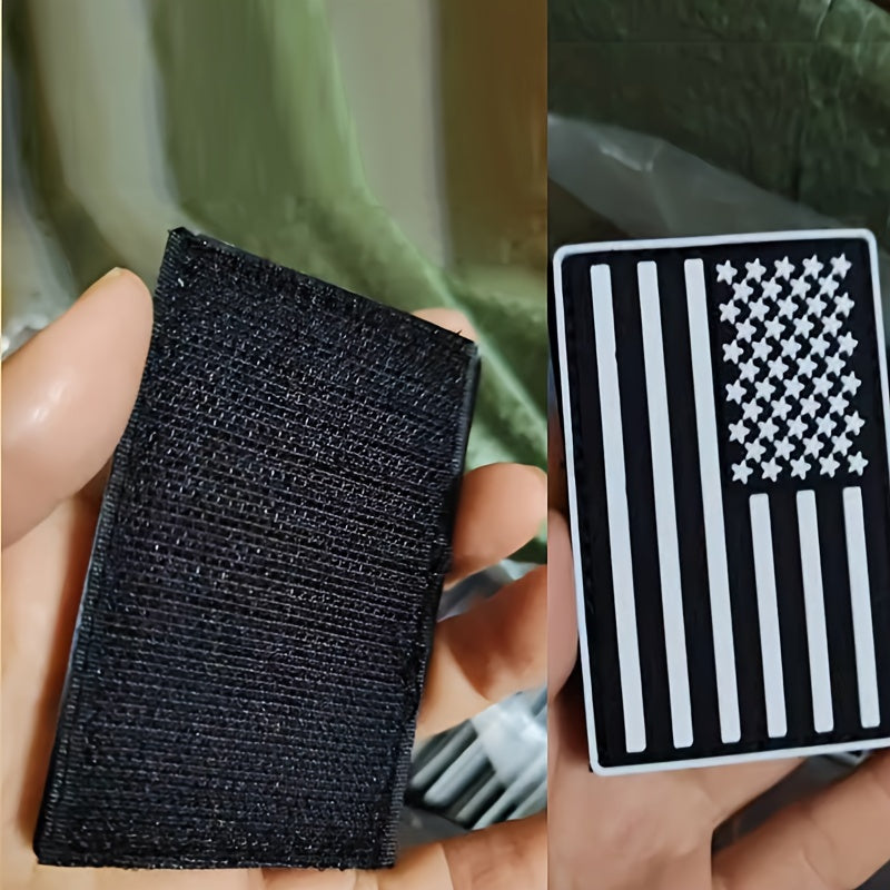 American Flag Embroidered Morale Patches for Caps Uniforms Vests
