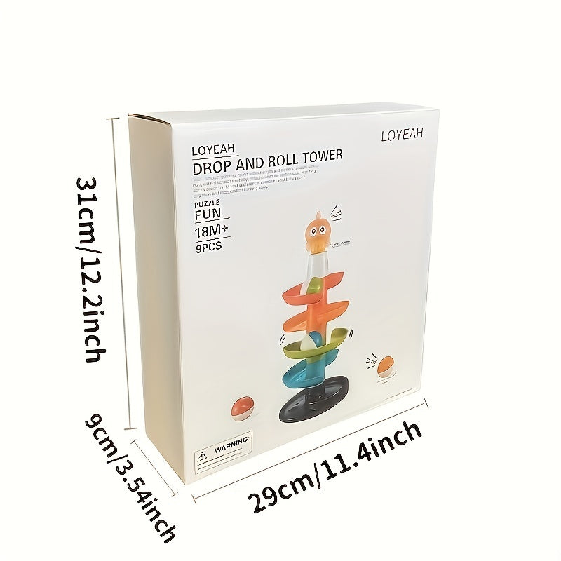 Early Education Toy Set: Circle Bird Track Puzzle