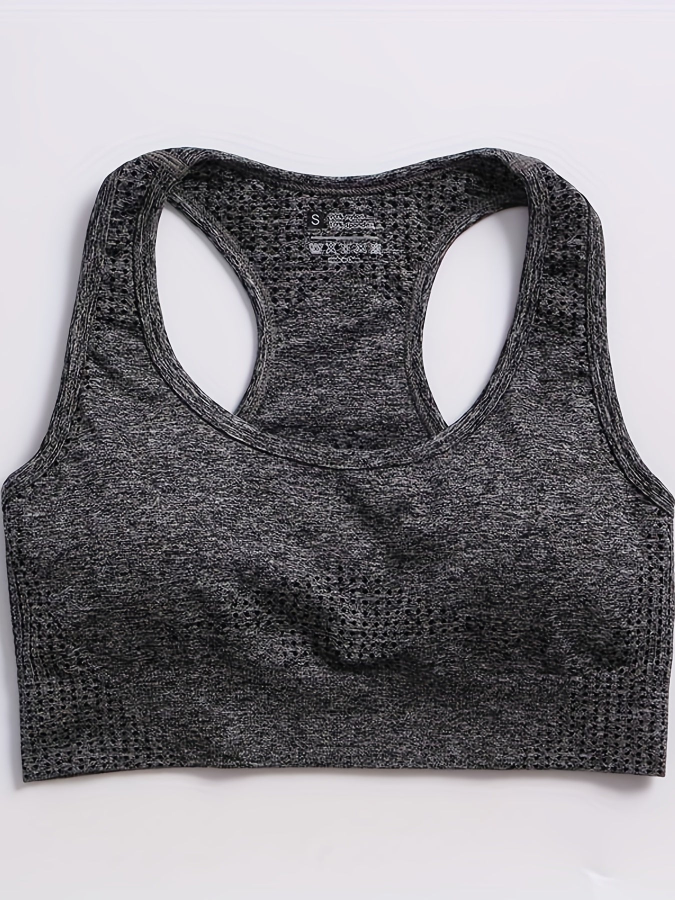 High Stretch Sports Bra Racer Back Fitness Crop Top