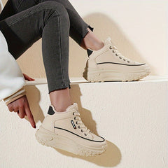 Anti Slip Chunky Dad Shoes Height Increased Stylist High Running Shoes