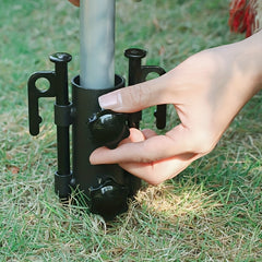 Adjustable Steel Canopy Pole Fixer for Camping