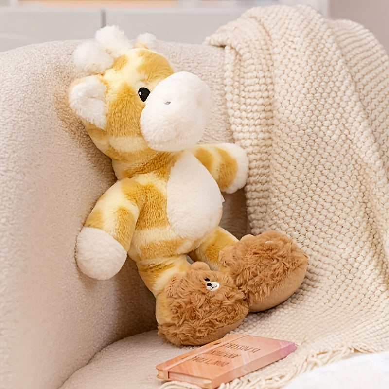 53in Cute Deer Plush Toy Perfect for Girls' Birthday or Home Decor