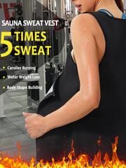 Wide Strap Tank Top Waist Trainer Sports Vest Women's Activewear