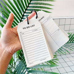 DIY Style Ring Buckle Memo Pad Notebook To Do List Students Diary