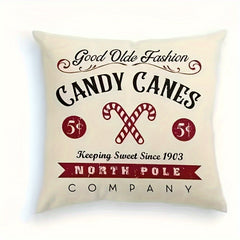 Christmas Decoration Pillowcase Cover for Sofa Living Room & Outdoor Camping