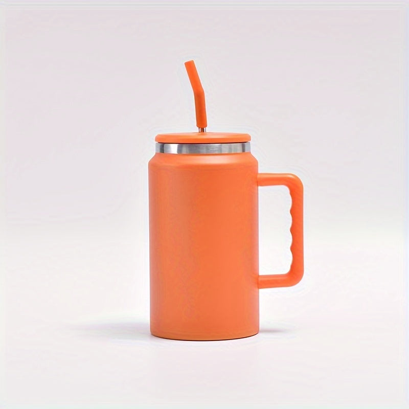1500ml Stainless Steel Water Bottle Insulated Leakproof Outdoor Travel Cup