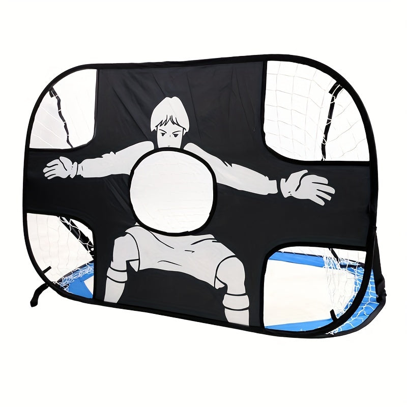 1p Outdoor Portable Soccer Goal Folding Mobile Soccer Frame