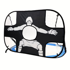 1p Outdoor Portable Soccer Goal Folding Mobile Soccer Frame