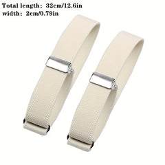 Elastic Armband Shirt Sleeve Clip Adjustable Armband for Women Men