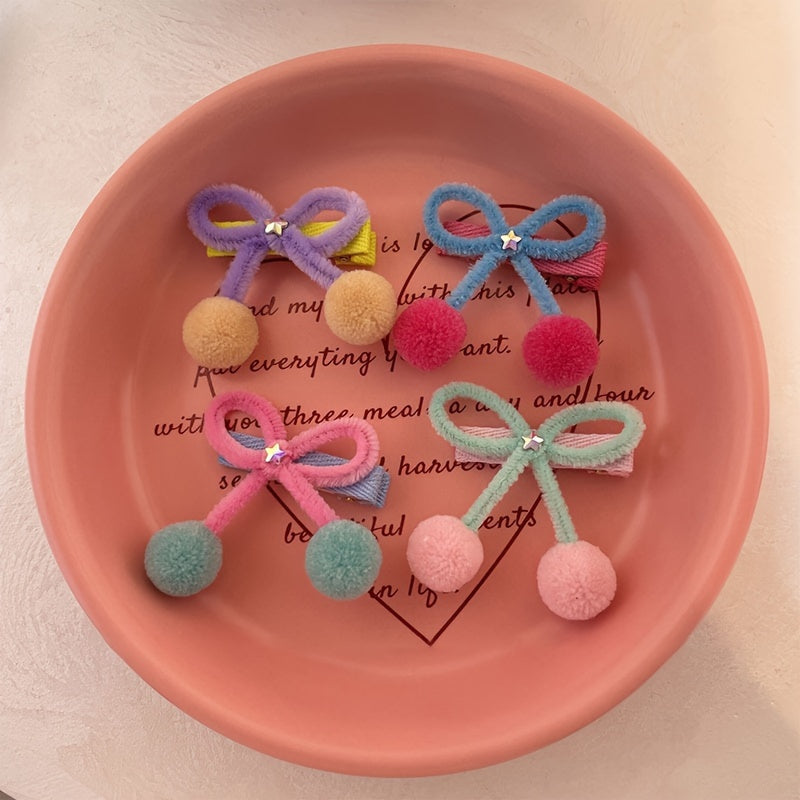 Sweet Hairpin Bow Hair Clip Headwear