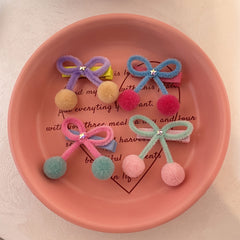 Sweet Hairpin Bow Hair Clip Headwear