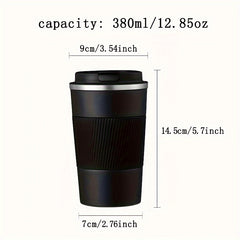 380ml Insulated Stainless Steel Water Bottle Coffee Mug