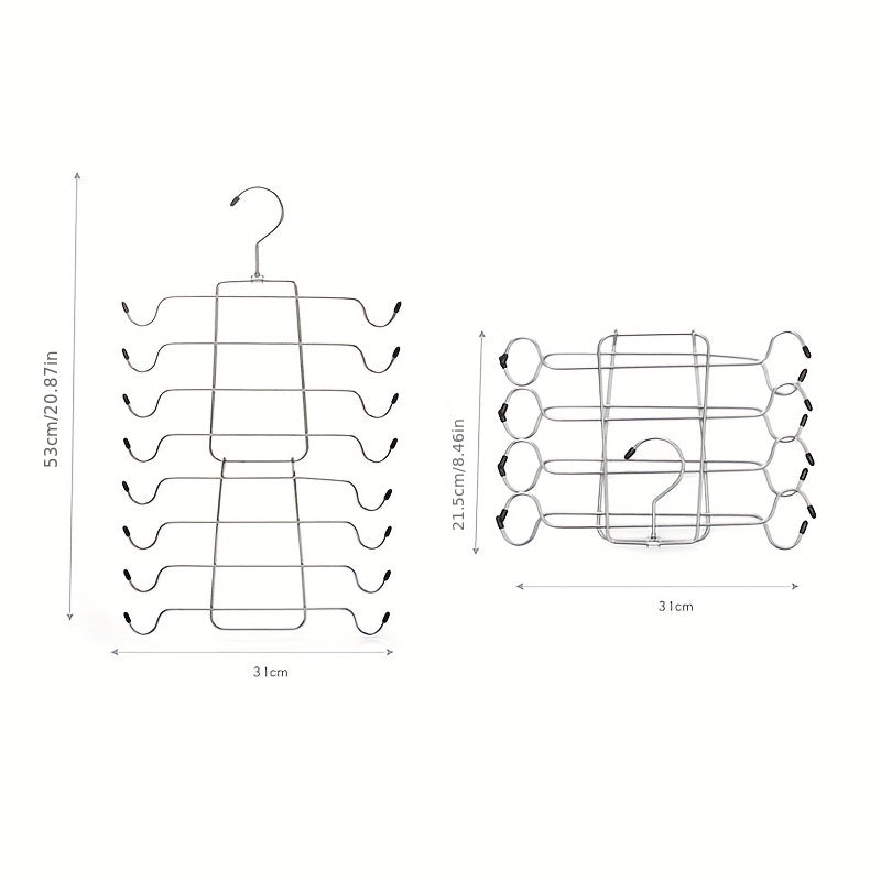 Foldable Space Saving Underwear Bra Storage Rack