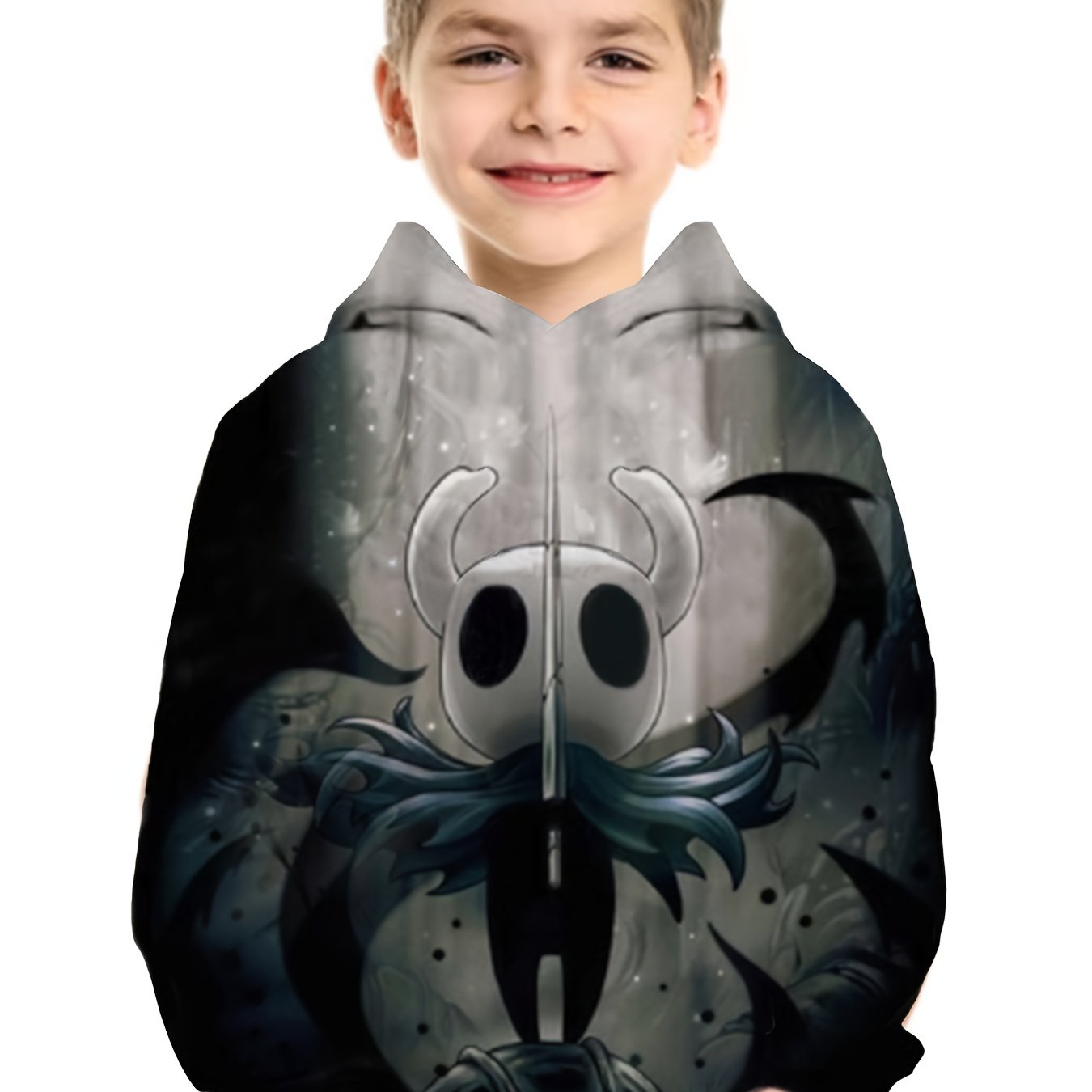 Toddler 3D Print Hoodie Knight Kids Hooded Casual Sweatshirt Coat
