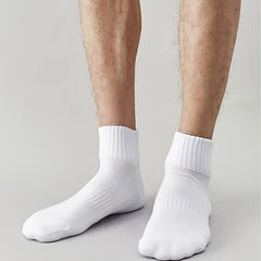 6 Pairs Cotton Ankle Socks for Men & Women