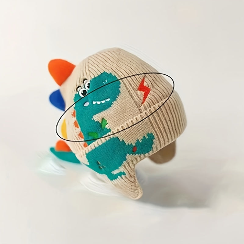 Kids' Knitted Beanie Windproof Ear Protection Thick Warm Hat