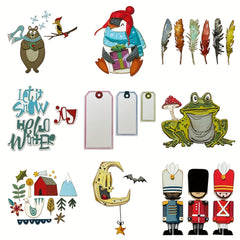 1pc Christmas Metal Cutting Dies Scrapbook Decoration Stencil DIY Card
