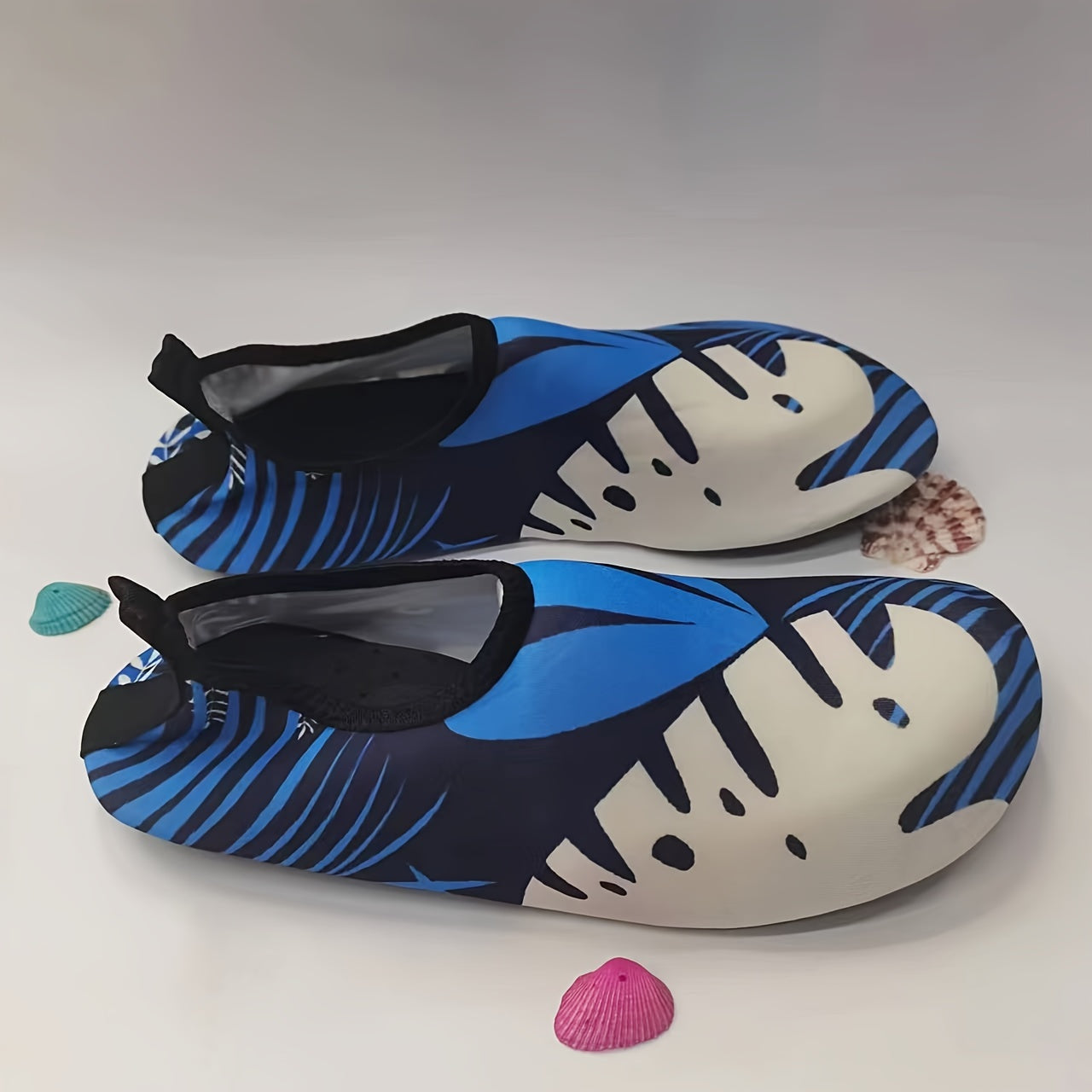 Geometric Pattern Beach Shoes Quick Drying Non Slip Soft Soled Water Park Casual