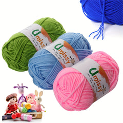 12pcs Mini Soft Yarn for Crocheting & Knitting, Scarf Sweater Shawl Throw