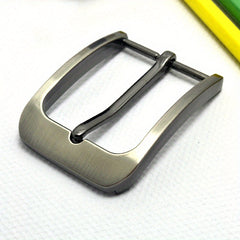 Zinc Alloy Men's Belt Buckle High-End Durable All-Match Pants Belt Craft
