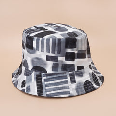 Tie Dye Ice Cube Bucket Hat Sunshade Fisherman Cap