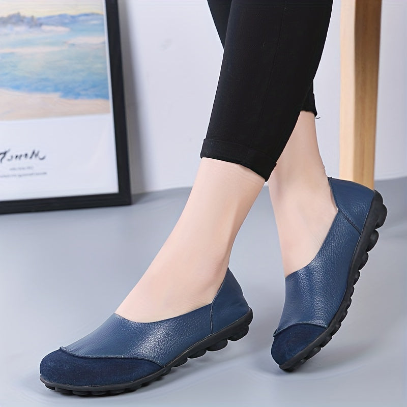 Women's Slip On Flats Soft Sole Non Slip Walking Shoes