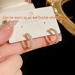 Pearl Zircon Earrings for Women