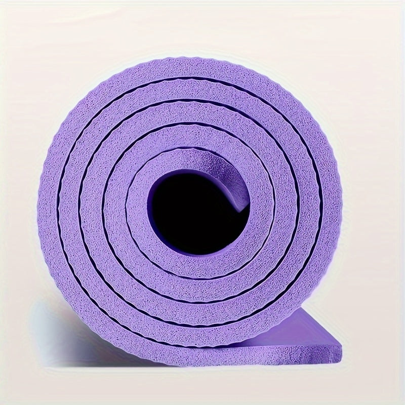 Solid Soft Non-slip Yoga Mat Widen Thicken Fitness Mat