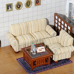 Mini Dollhouse Faux Wood Flooring Tiles