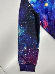 Starry Sky Print Kids Sweatshirt Hoodie