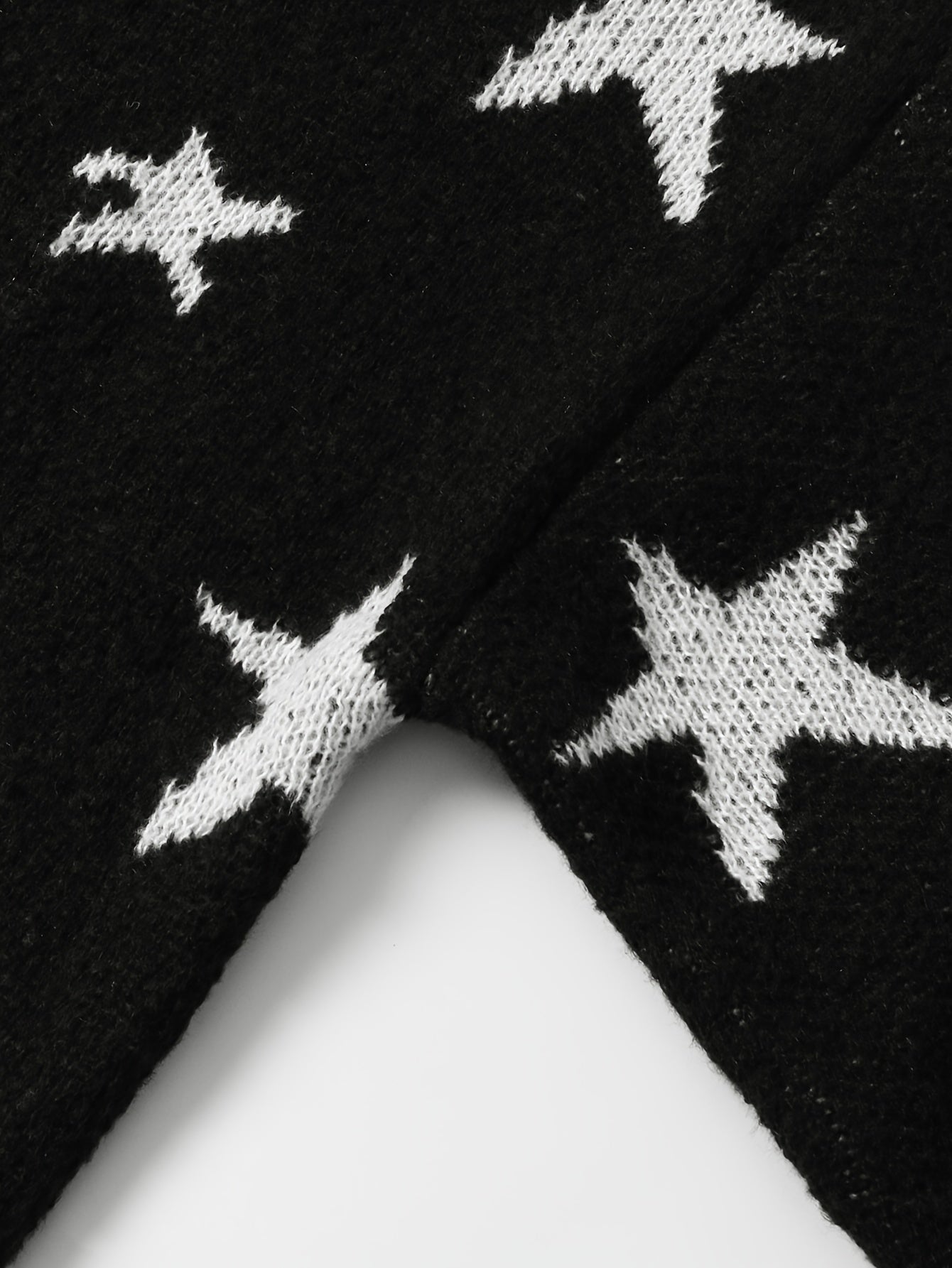 Y2K Star Print Cardigan