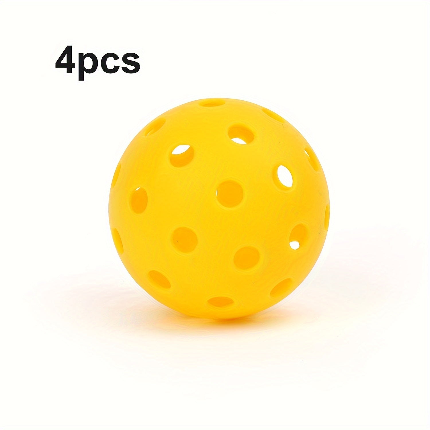 74mm 40 Holes Picklball PE Plastic Ball Training Replacement