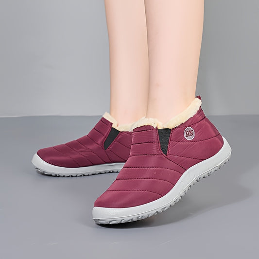 Women's Winter Snow Shoes Non-slip Wear-resistant Thickened Warm Ankle Shoes