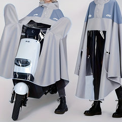 Long Body Rainproof Motorcycle Riding Raincoat