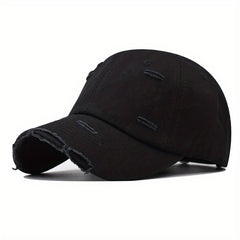 Solid Retro Dad Hat Baseball Cap Men's And Women's All Match Sports Cap