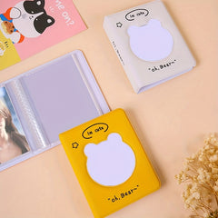 Kpop 3 Inch Photocard Holder Love Heart Hollow Album 32 Pockets