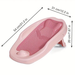 Baby Bath Support Anti Slip Tub Sitting & Lying Bath Rack