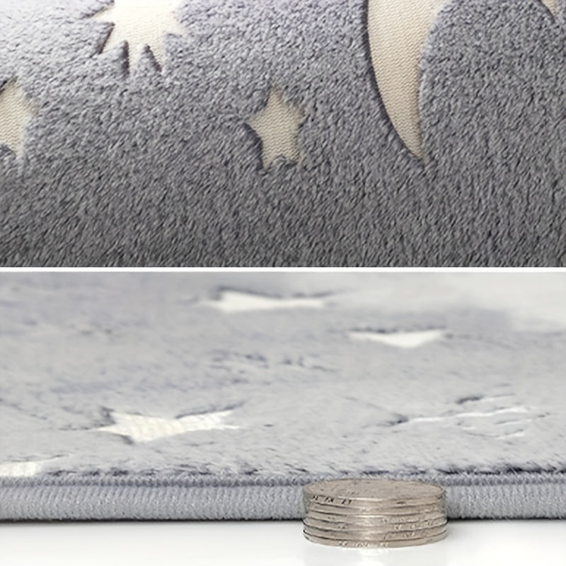 Modern Bedroom Long Bedside Carpet Non slip Washable Home Decor Carpet
