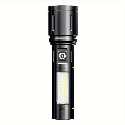 Portable Rechargeable LED Flashlight Waterproof for Camping Hiking